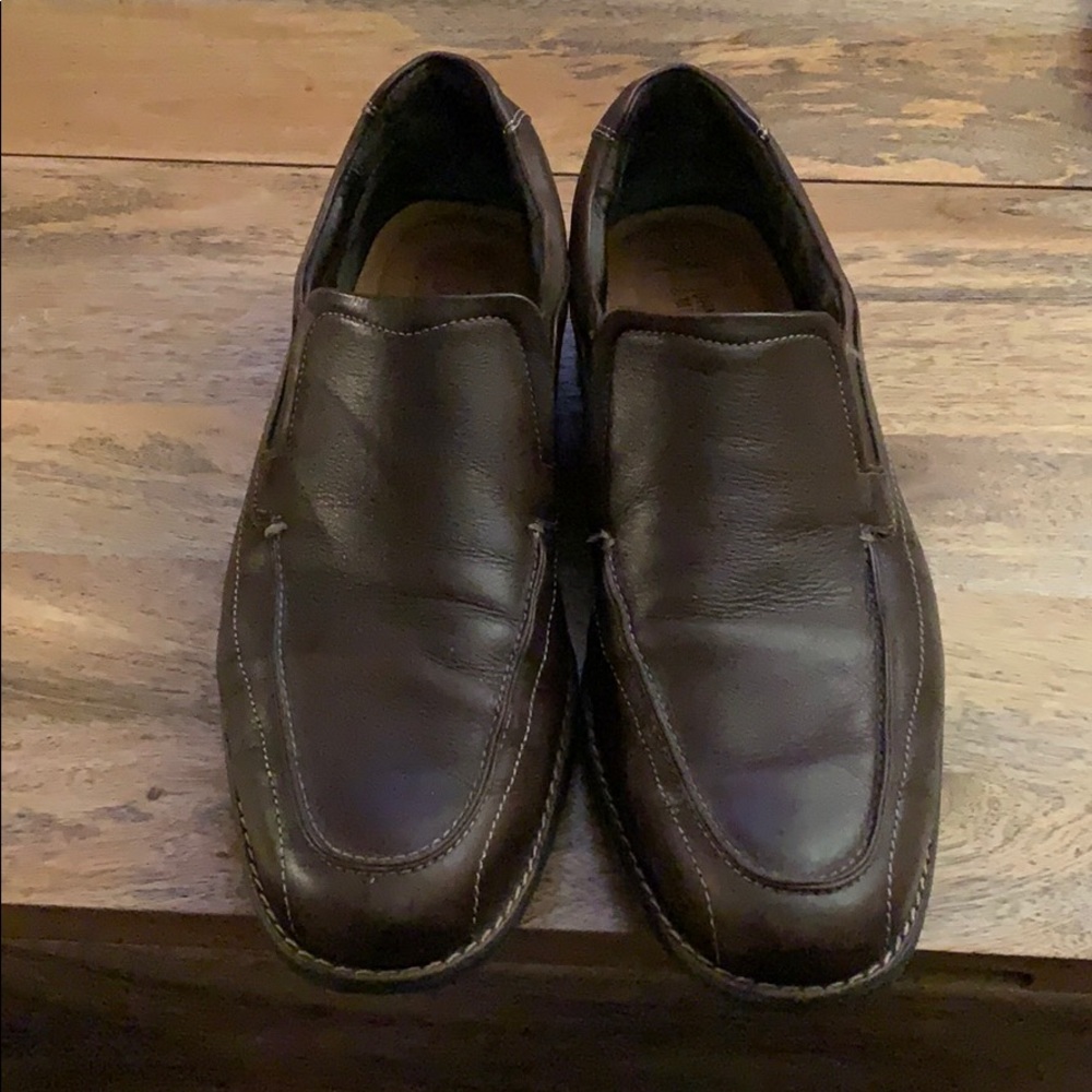 Johnston and Murphy brown loafers size 13